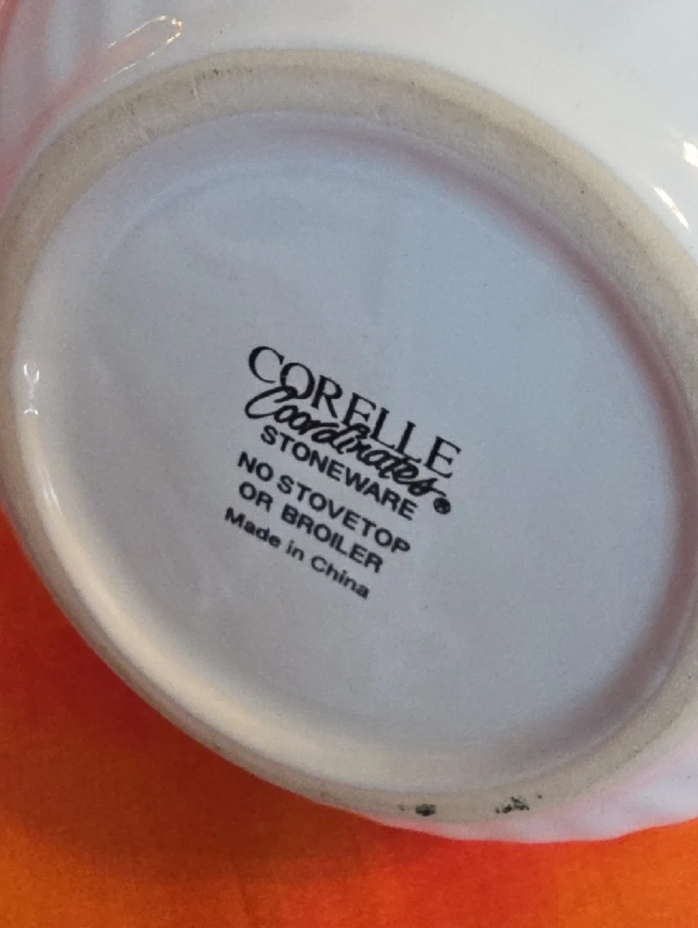 Corelle Callaway White Stoneware Teapot Holiday Coordinates 1 Qt